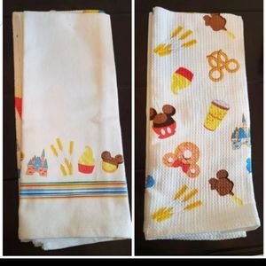 Disney Food Icons Mickey Popsicle Kitchen Towels
